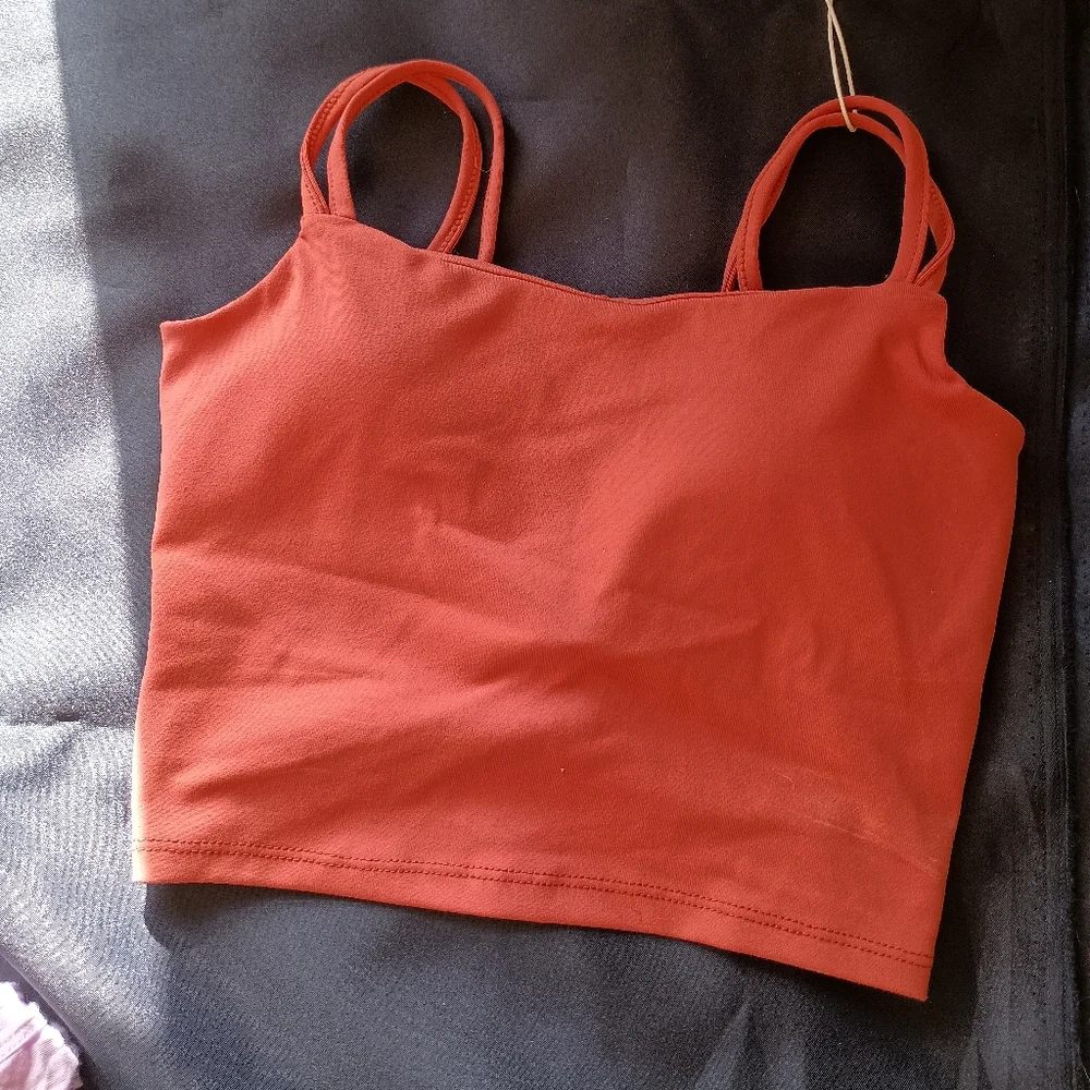 Halara twisted back crop tank - Picture 1 of 2